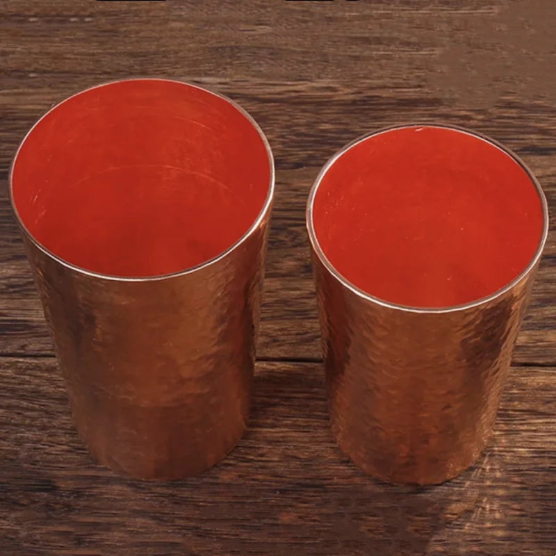 360ml Vintage Hammered Copper Coffee Mug