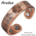 Tree of Life Pure Copper Magnetic Ring