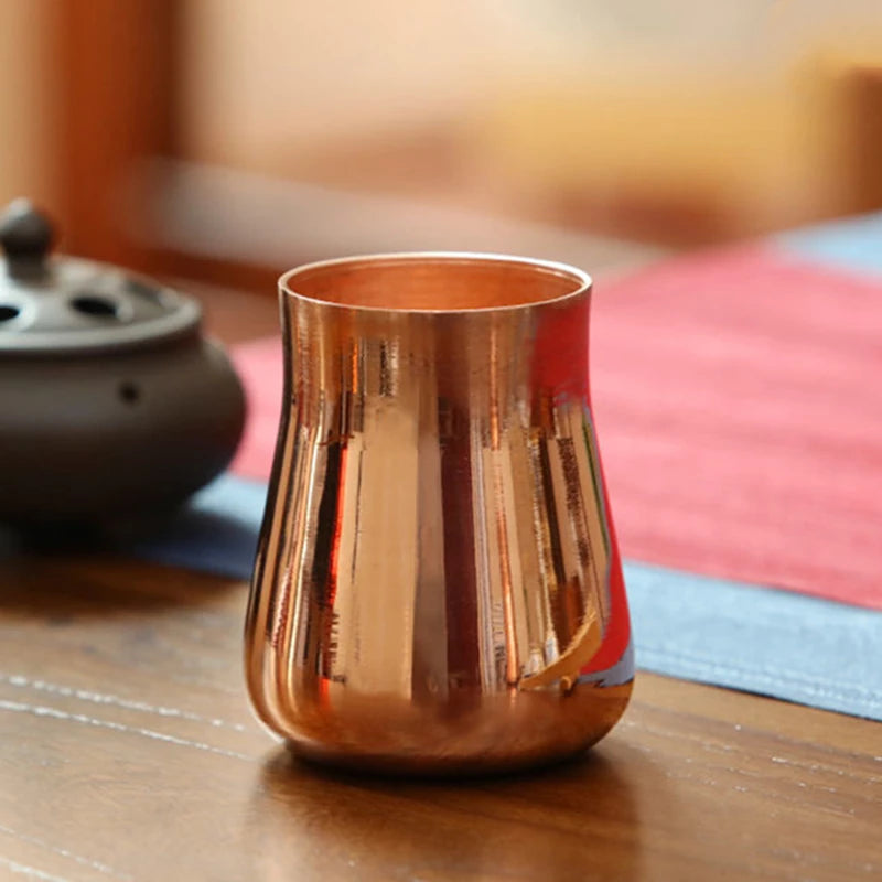 Vintage Handcrafted Pure Copper Breakfast Mug