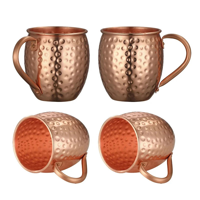 530ml Hammered Copper Moscow Mule Mug
