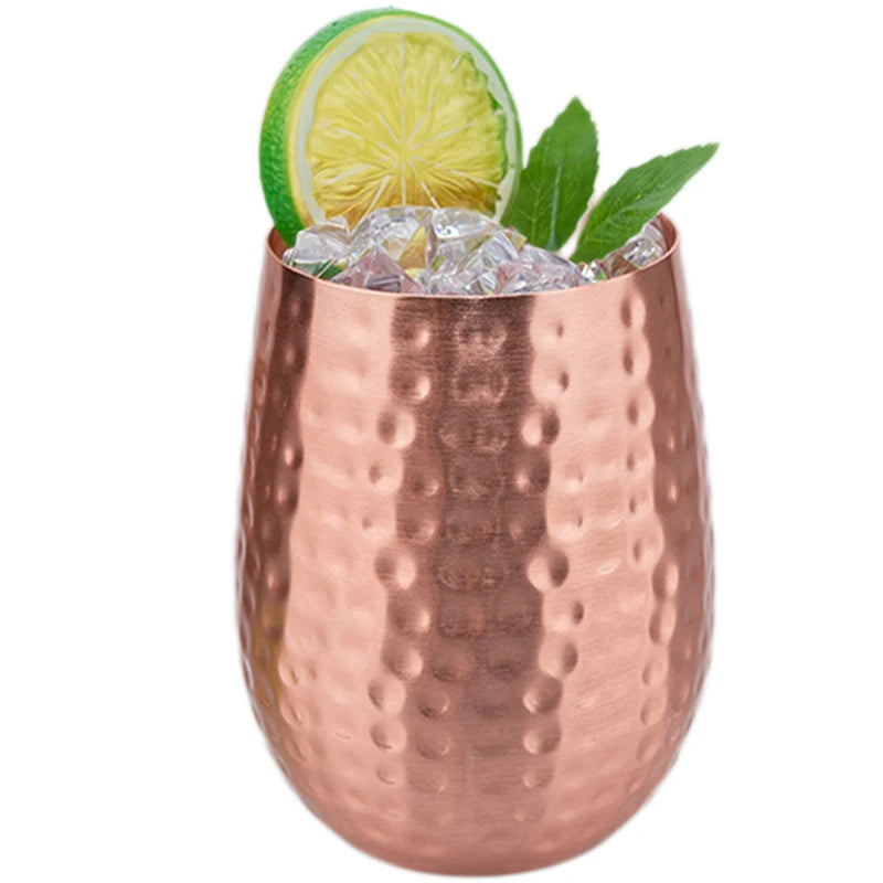400ml Pure Solid Copper Moscow Mule Mug