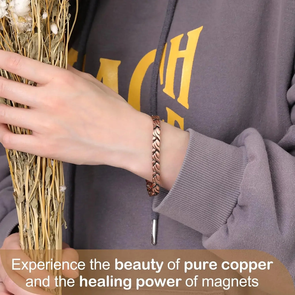 ARADOO Pure Copper Magnetic Bracelet for Women