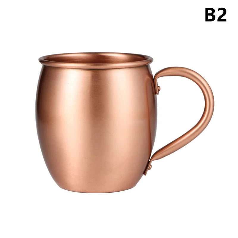 530ml Hammered Copper Moscow Mule Mug