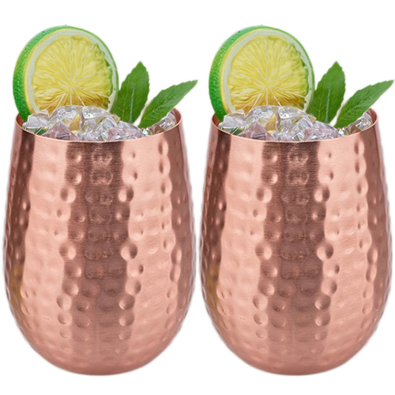 400ml Pure Solid Copper Moscow Mule Mug