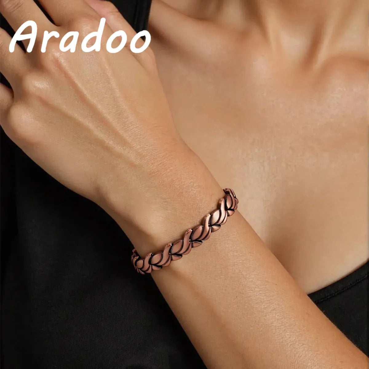 ARADOO Pure Copper Magnetic Bracelet for Women