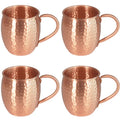 500ml Hammered Pure Copper Moscow Mule Mug