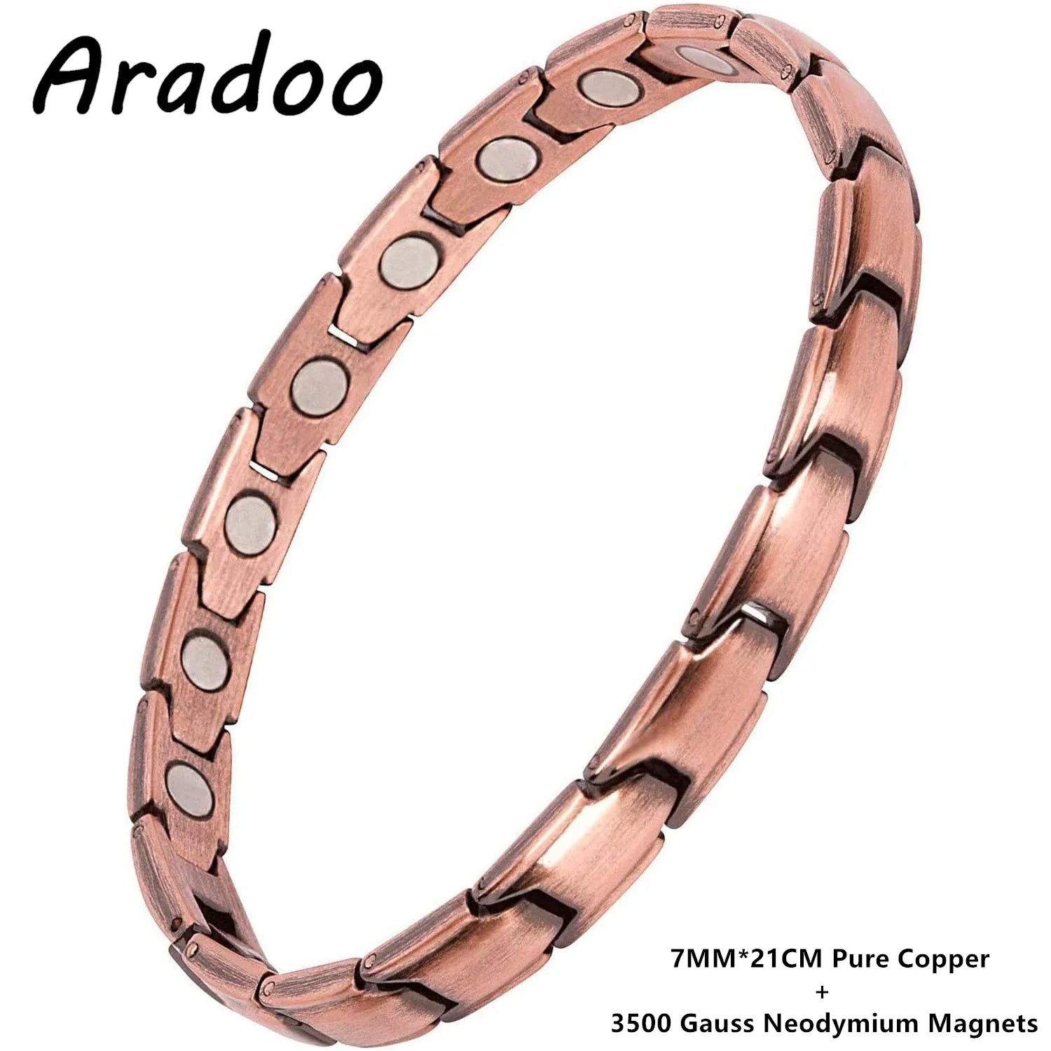 ARADOO Pure Copper Magnetic Bracelet for Women