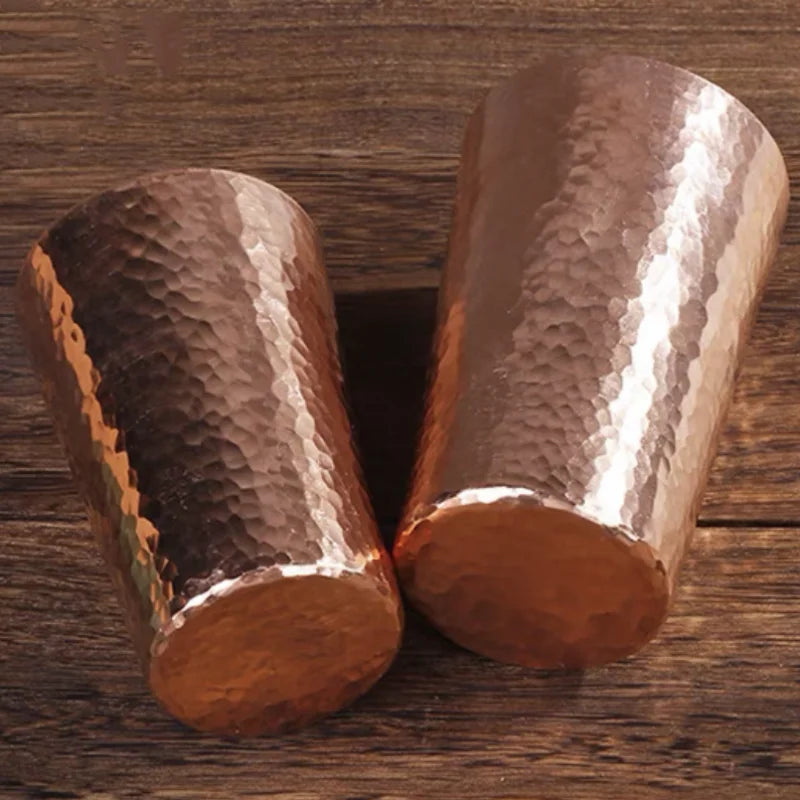 360ml Vintage Hammered Copper Coffee Mug